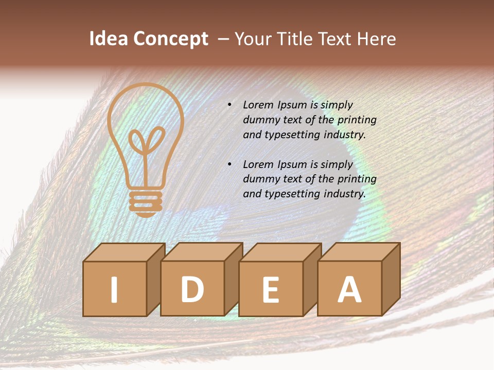 Design Beauty Fluffy PowerPoint Template