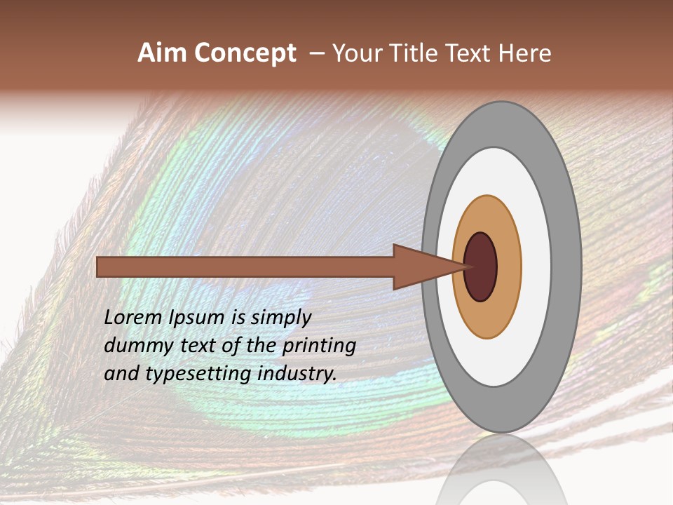 Design Beauty Fluffy PowerPoint Template