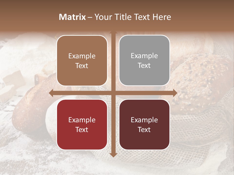 Baguette Cereal Warm PowerPoint Template