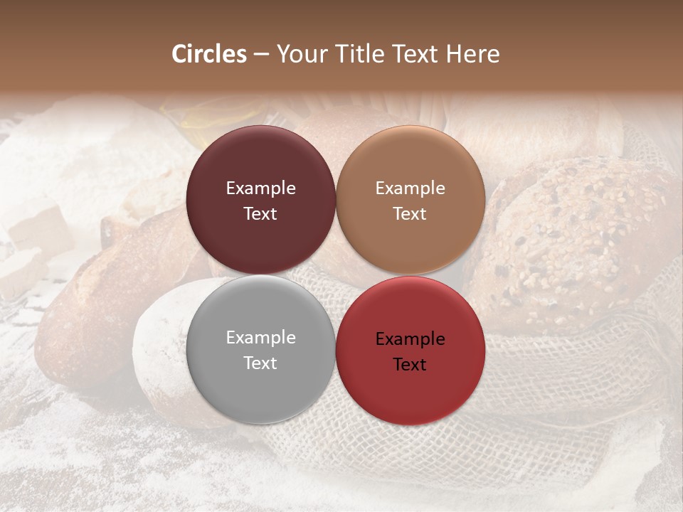 Baguette Cereal Warm PowerPoint Template