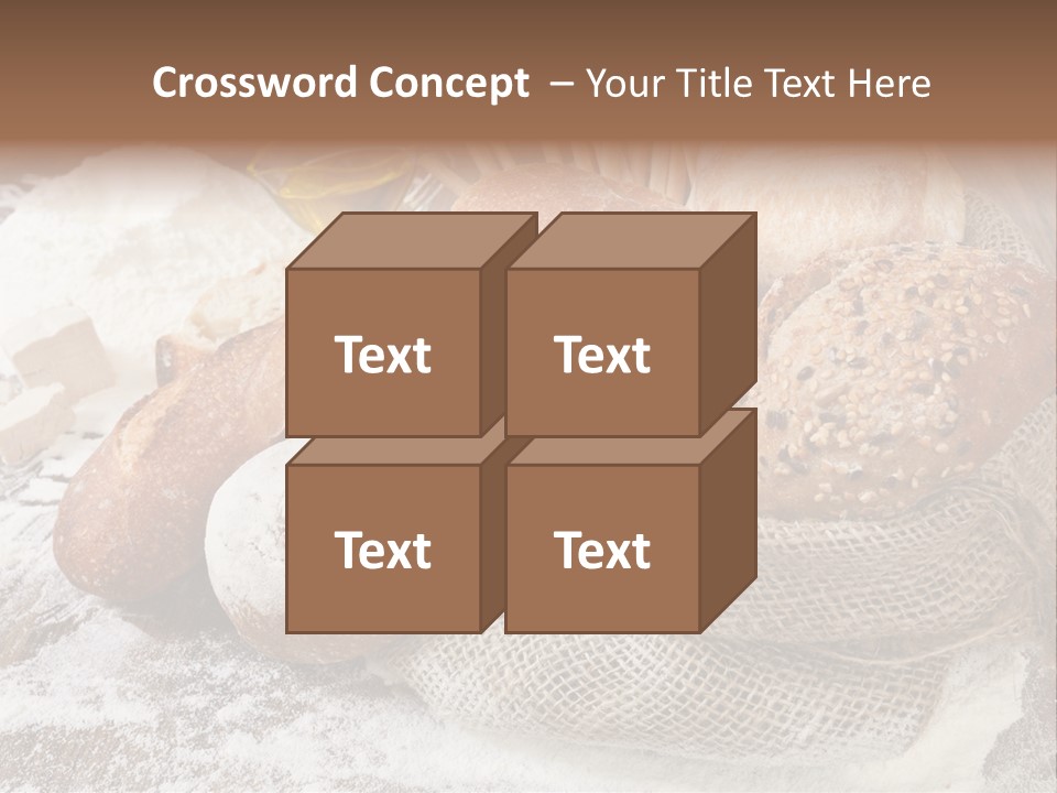 Baguette Cereal Warm PowerPoint Template