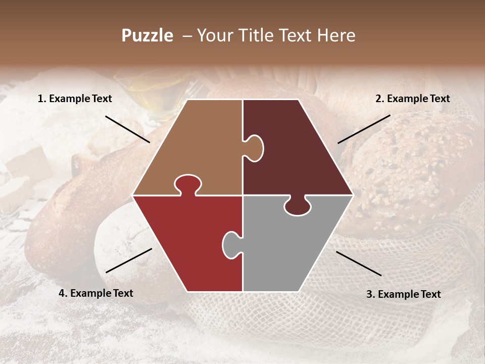 Baguette Cereal Warm PowerPoint Template