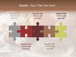 Baguette Cereal Warm PowerPoint Template