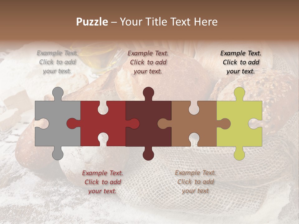 Baguette Cereal Warm PowerPoint Template