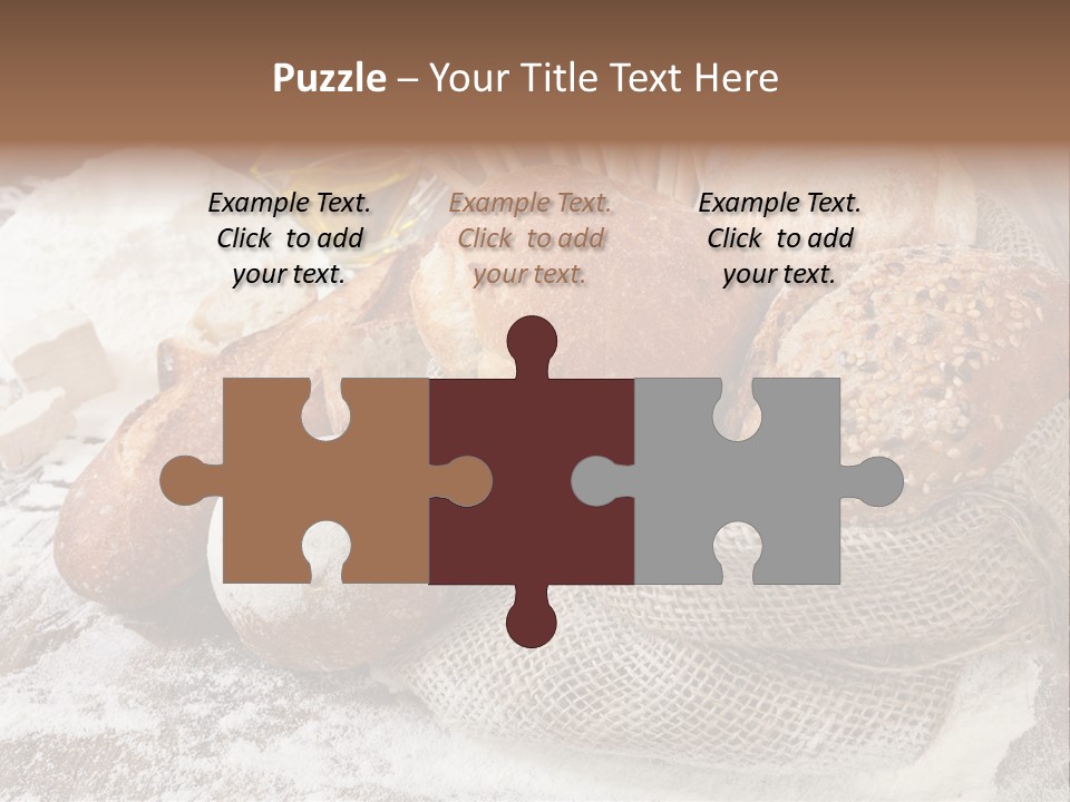 Baguette Cereal Warm PowerPoint Template