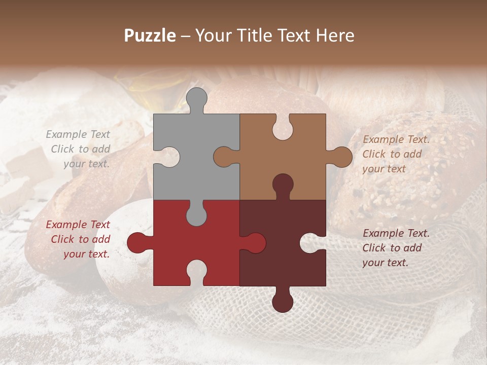 Baguette Cereal Warm PowerPoint Template