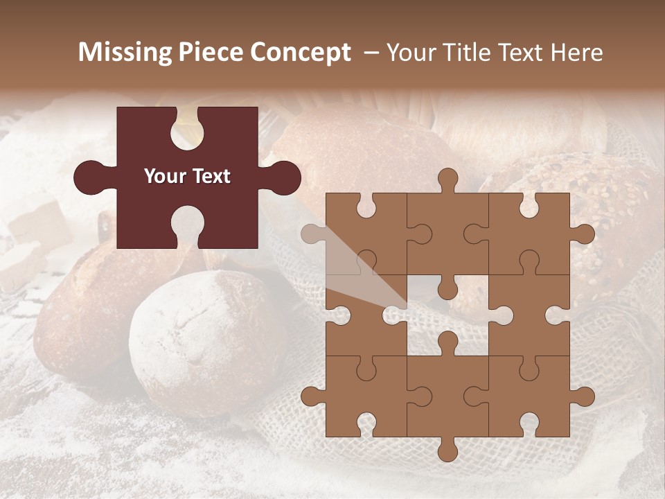 Baguette Cereal Warm PowerPoint Template