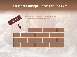 Baguette Cereal Warm PowerPoint Template