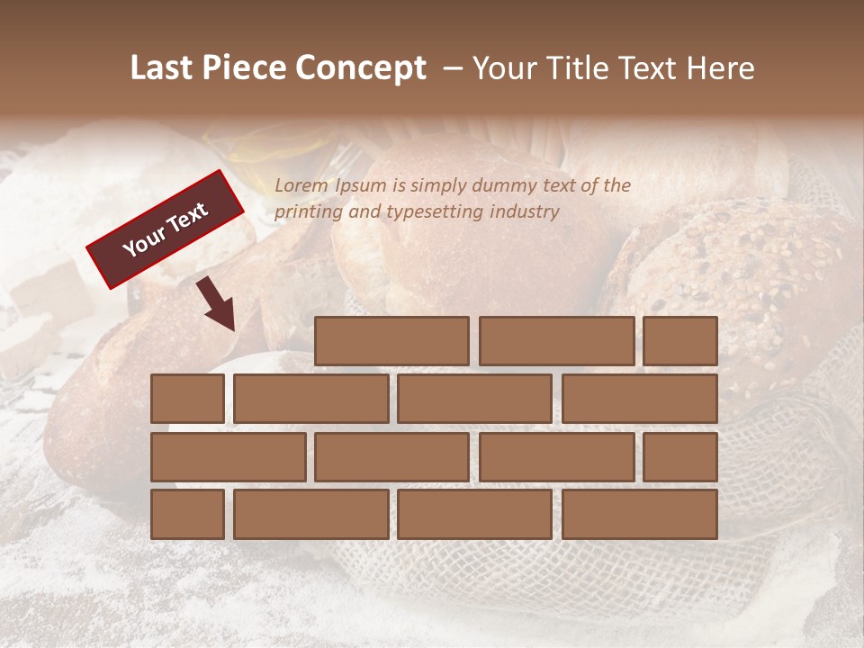 Baguette Cereal Warm PowerPoint Template
