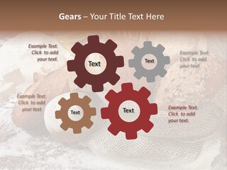 Baguette Cereal Warm PowerPoint Template