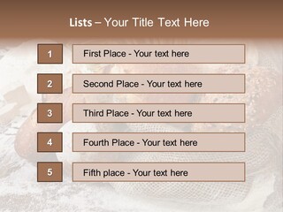 Baguette Cereal Warm PowerPoint Template