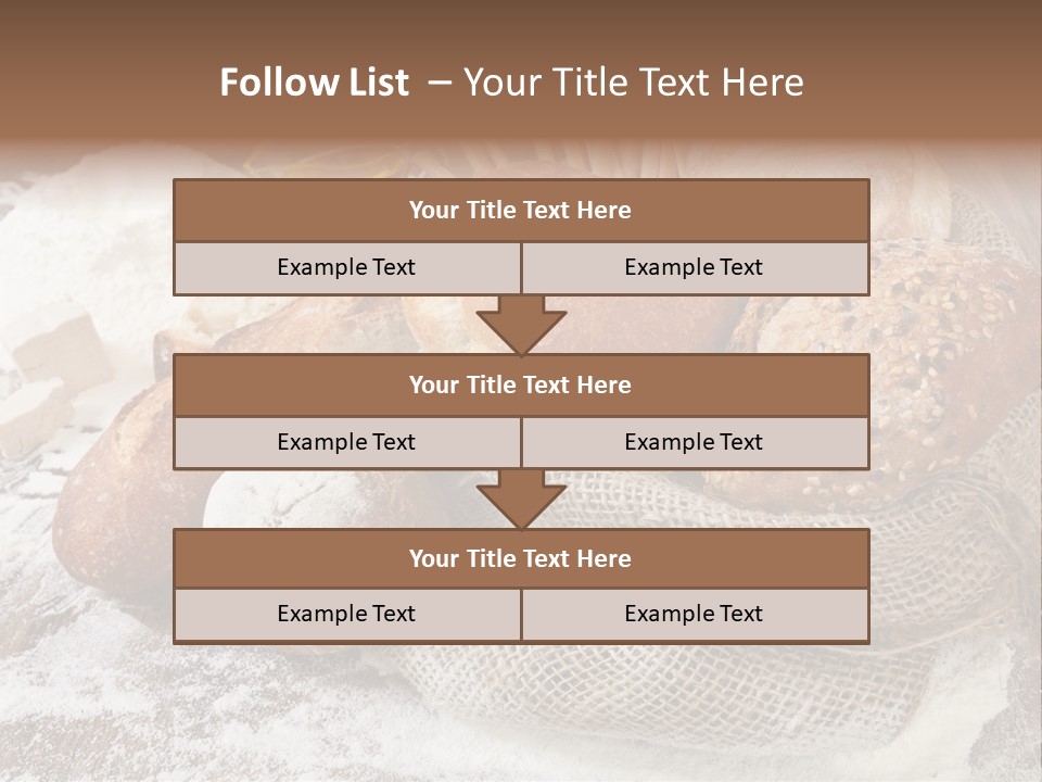 Baguette Cereal Warm PowerPoint Template