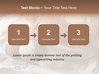 Baguette Cereal Warm PowerPoint Template