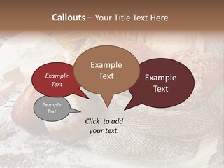 Baguette Cereal Warm PowerPoint Template