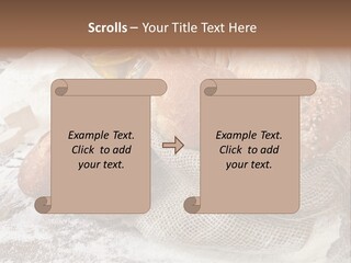 Baguette Cereal Warm PowerPoint Template