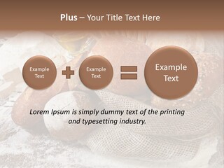 Baguette Cereal Warm PowerPoint Template