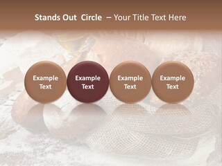 Baguette Cereal Warm PowerPoint Template