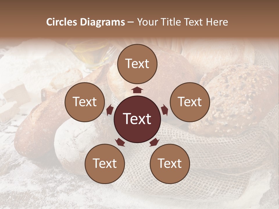 Baguette Cereal Warm PowerPoint Template