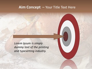 Baguette Cereal Warm PowerPoint Template