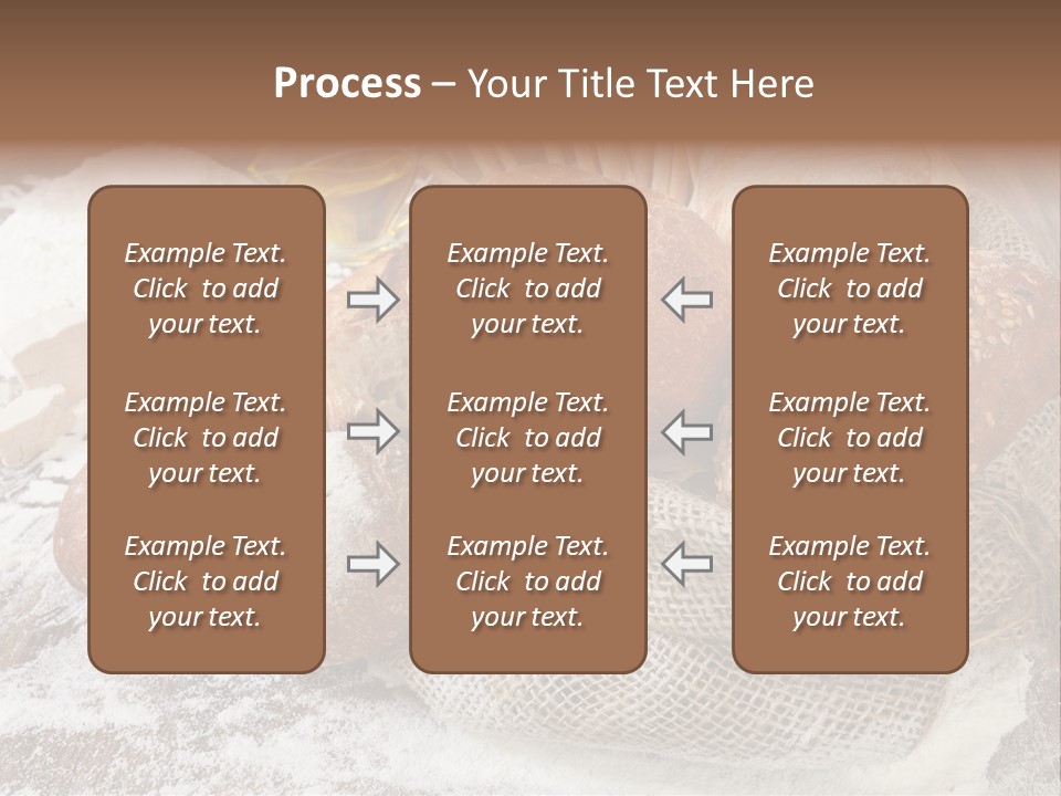 Baguette Cereal Warm PowerPoint Template