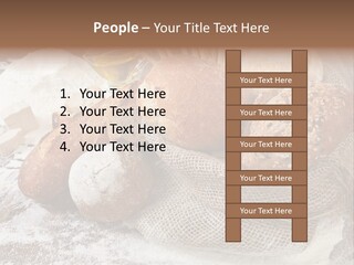 Baguette Cereal Warm PowerPoint Template