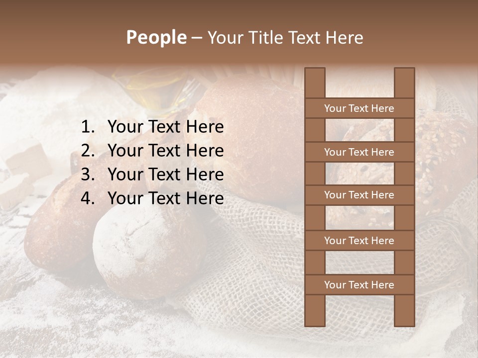 Baguette Cereal Warm PowerPoint Template