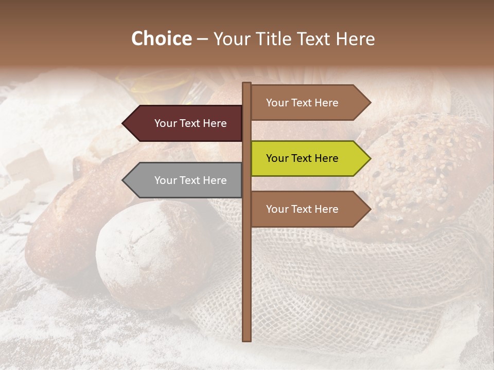 Baguette Cereal Warm PowerPoint Template