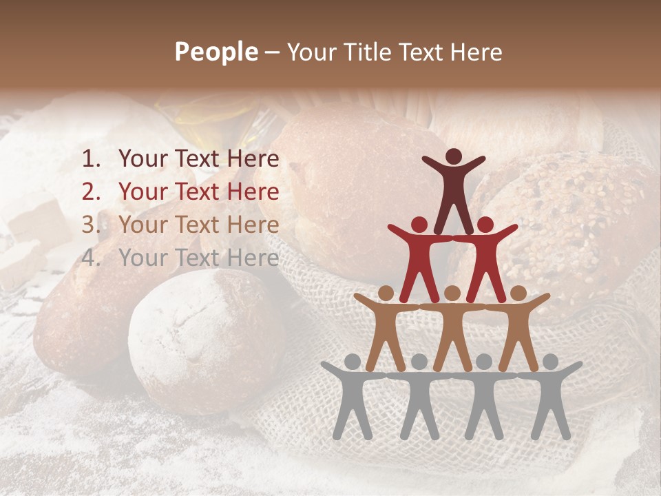 Baguette Cereal Warm PowerPoint Template