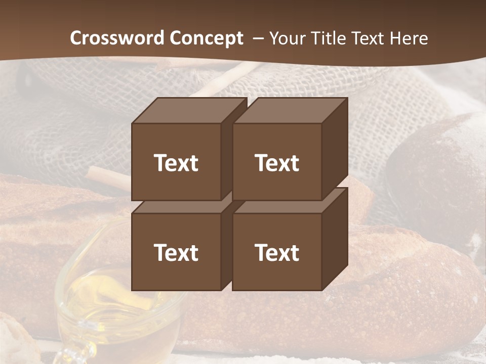 Flour Cereal Brown PowerPoint Template