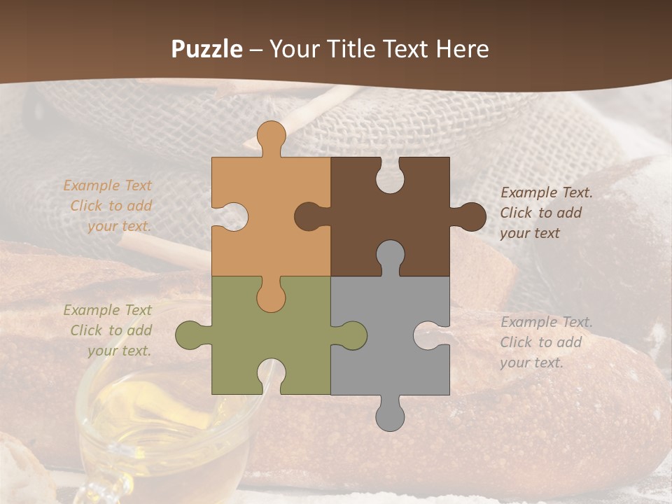 Flour Cereal Brown PowerPoint Template