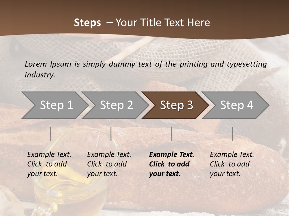 Flour Cereal Brown PowerPoint Template