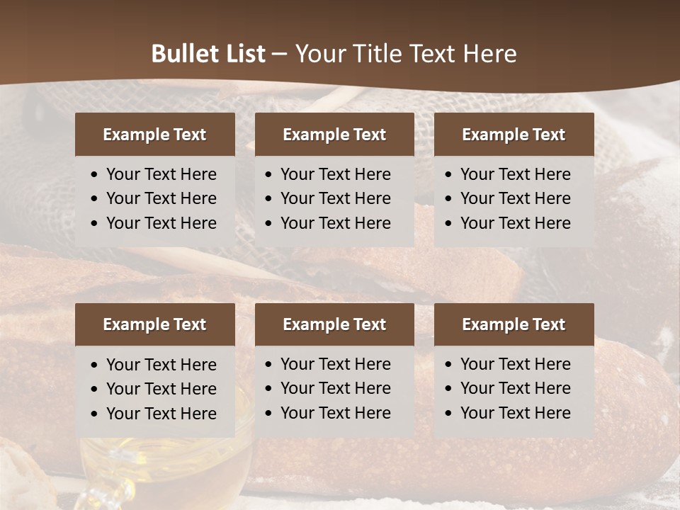 Flour Cereal Brown PowerPoint Template