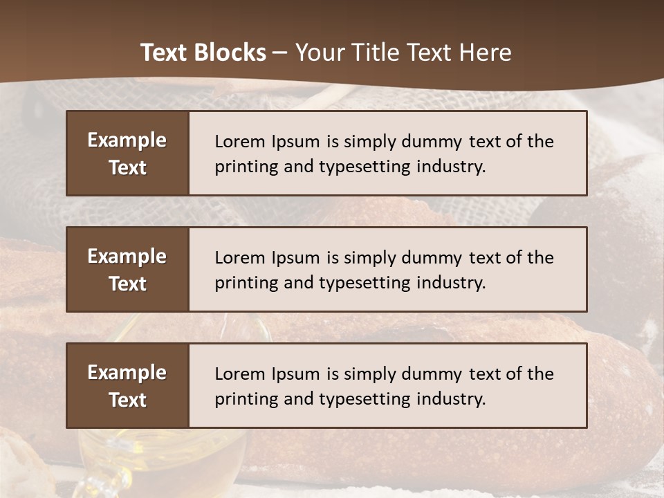 Flour Cereal Brown PowerPoint Template