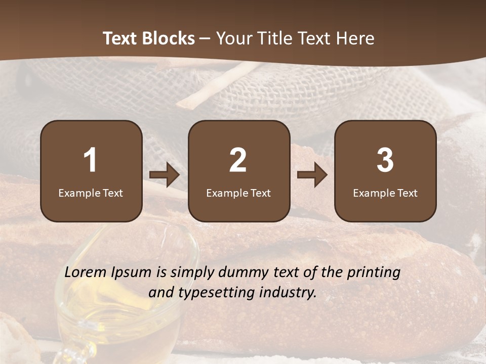 Flour Cereal Brown PowerPoint Template