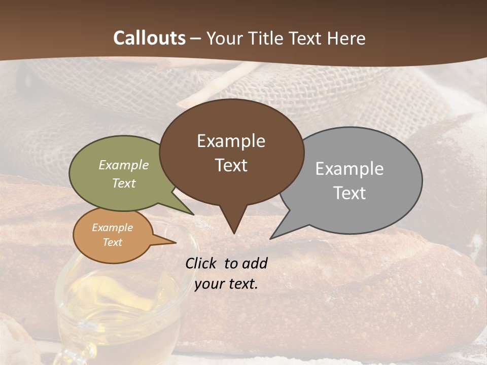 Flour Cereal Brown PowerPoint Template