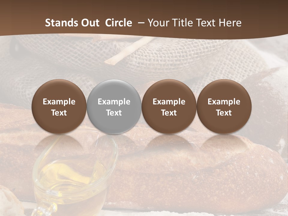 Flour Cereal Brown PowerPoint Template