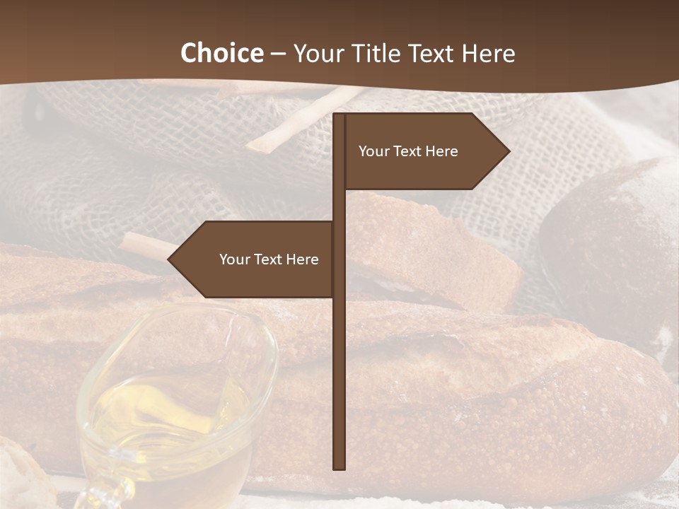 Flour Cereal Brown PowerPoint Template