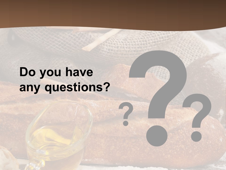 Flour Cereal Brown PowerPoint Template