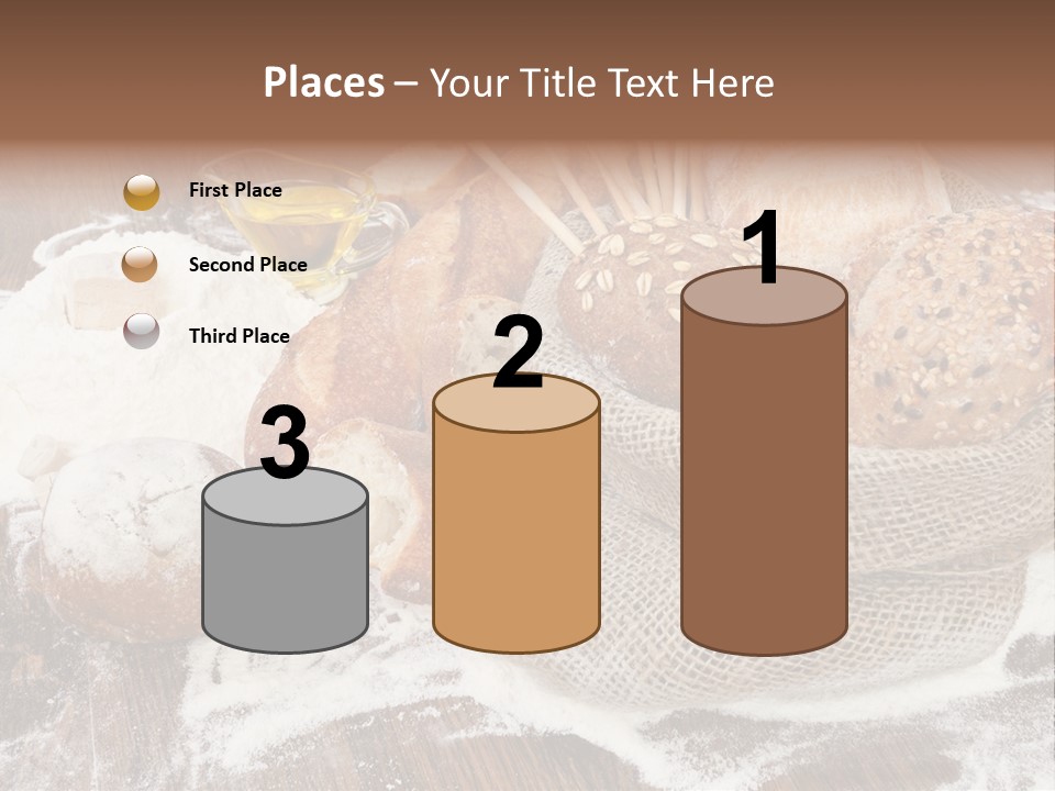 Baguette Background Products PowerPoint Template