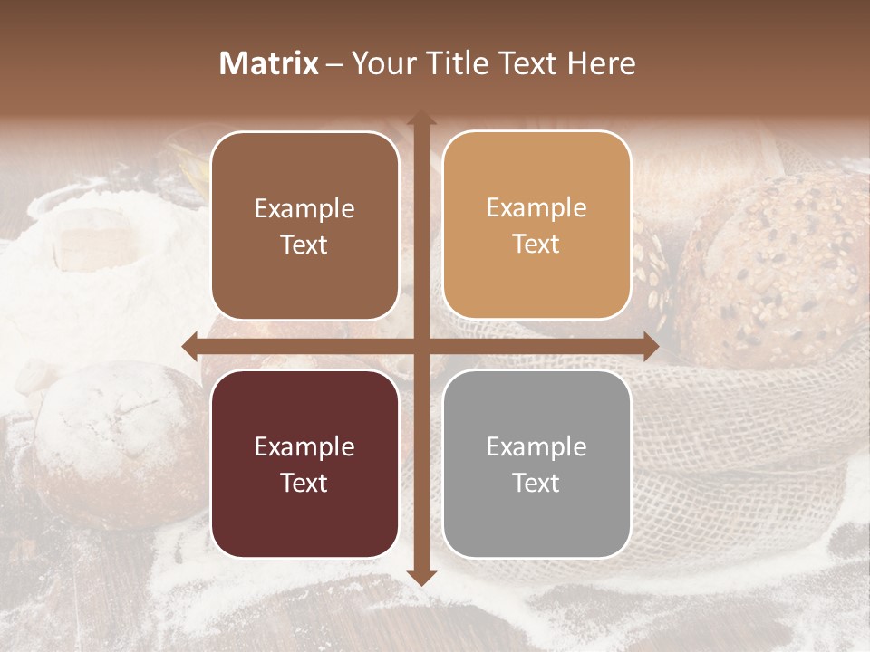 Baguette Background Products PowerPoint Template