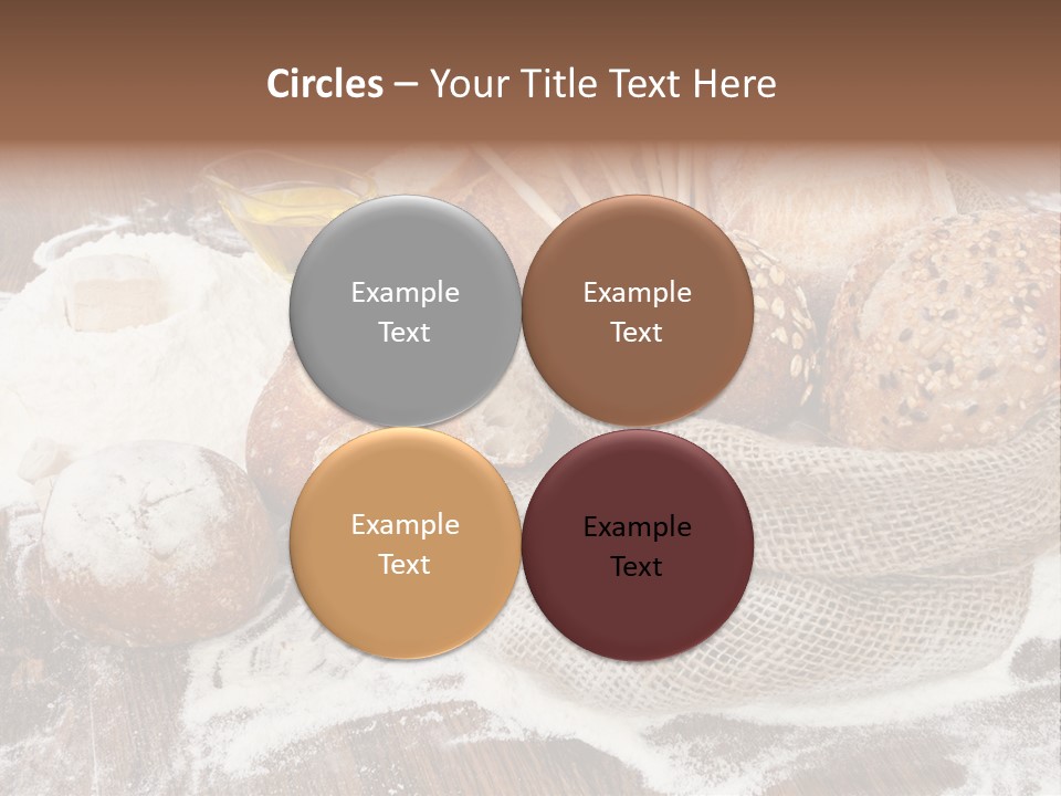 Baguette Background Products PowerPoint Template