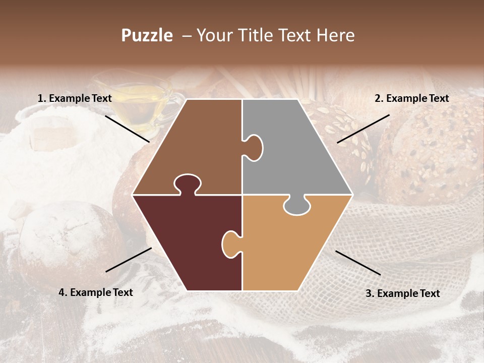 Baguette Background Products PowerPoint Template