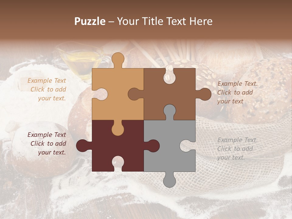 Baguette Background Products PowerPoint Template