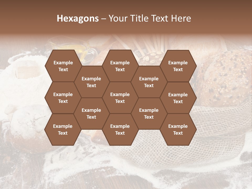 Baguette Background Products PowerPoint Template