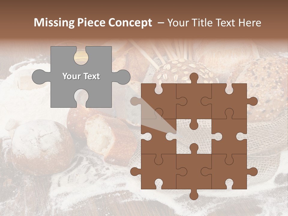 Baguette Background Products PowerPoint Template