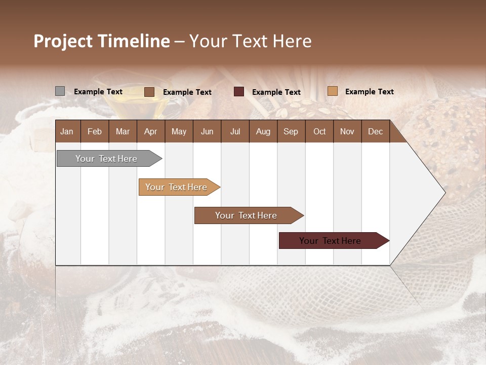 Baguette Background Products PowerPoint Template