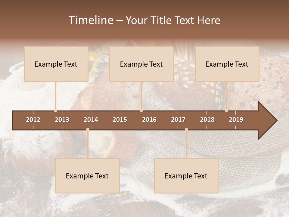 Baguette Background Products PowerPoint Template