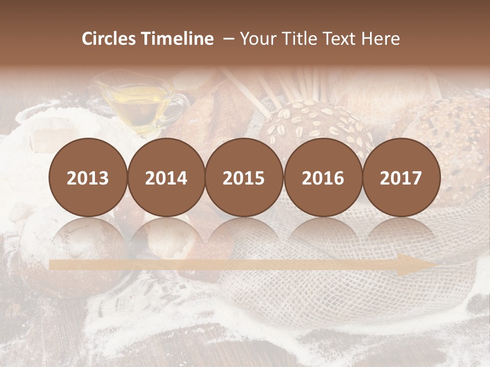 Baguette Background Products PowerPoint Template