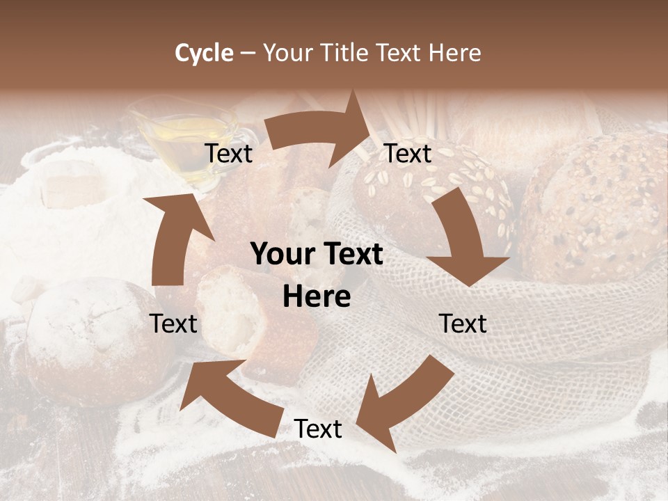 Baguette Background Products PowerPoint Template