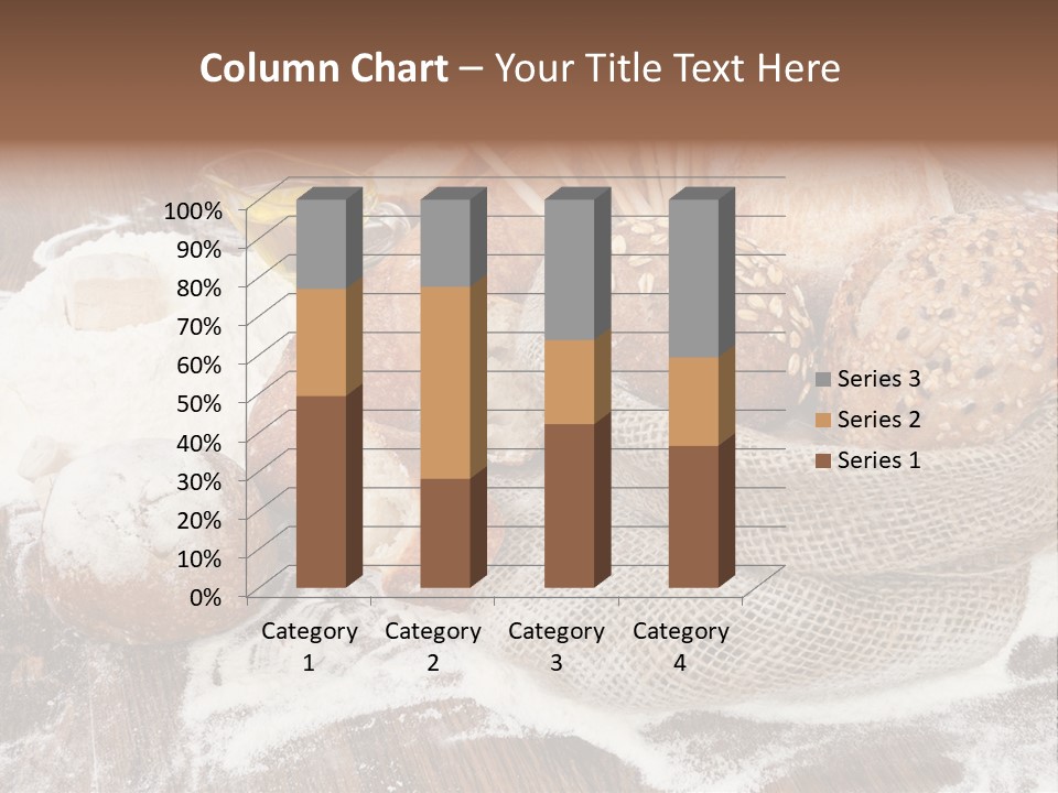 Baguette Background Products PowerPoint Template